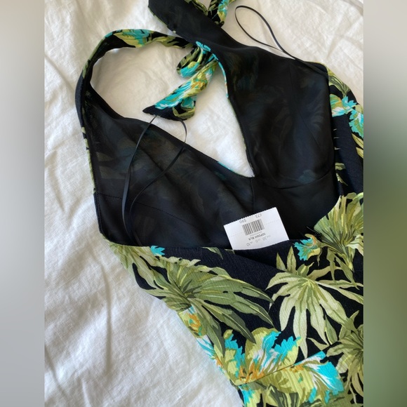 TopShop Tropical Halter Jumpsuit - Picture 7 of 14